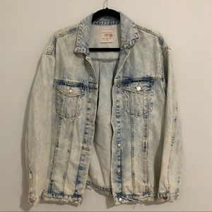 Zara boyfriend fit jean jacket